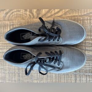 Vans Gray Canvas Men's Shoes